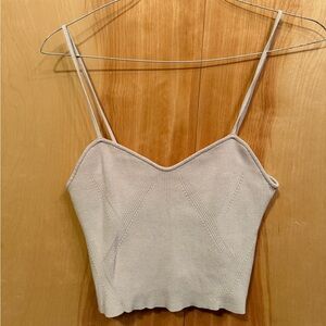 H&M Cream Knit Camisole